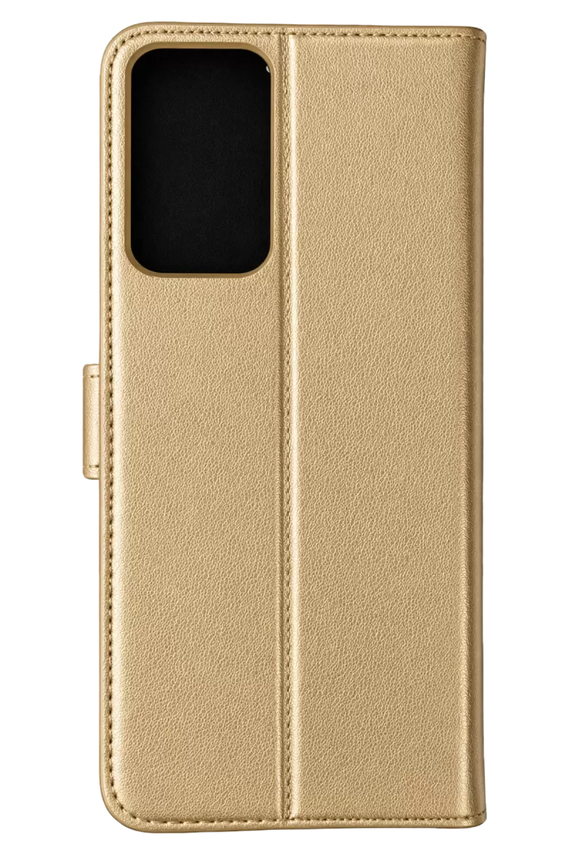 Newface Samsung Galaxy A91 / S10 Lite Trend S Plus Kapaklı Kılıf - Gold