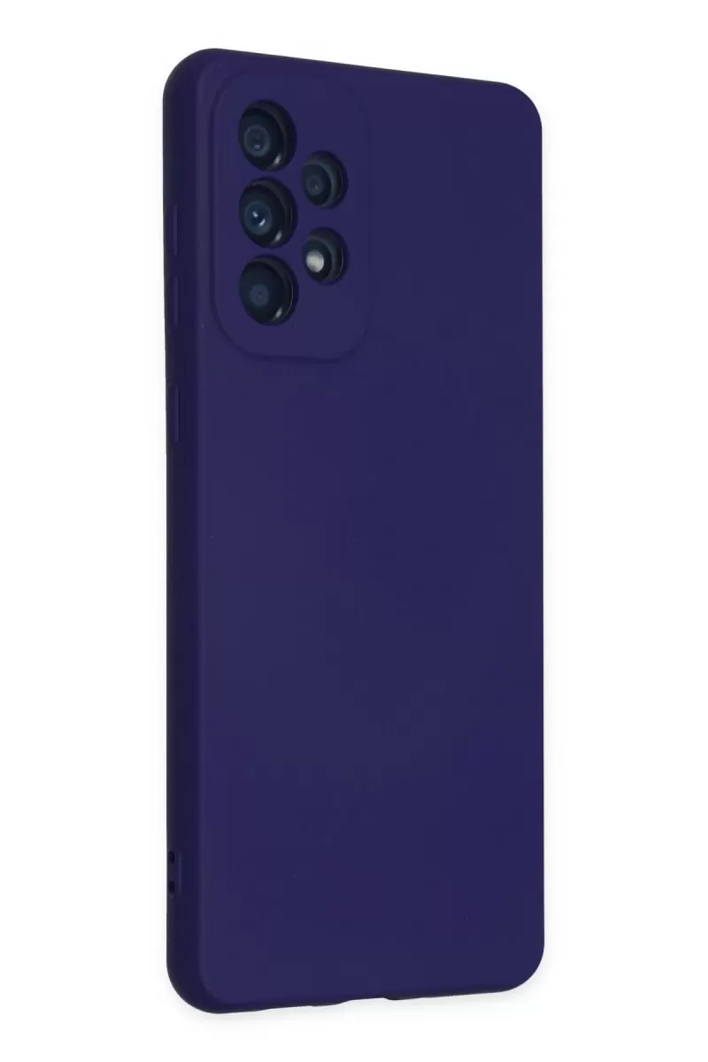 Newface Samsung Galaxy A23 4G Kılıf Nano içi Kadife Silikon - Mor