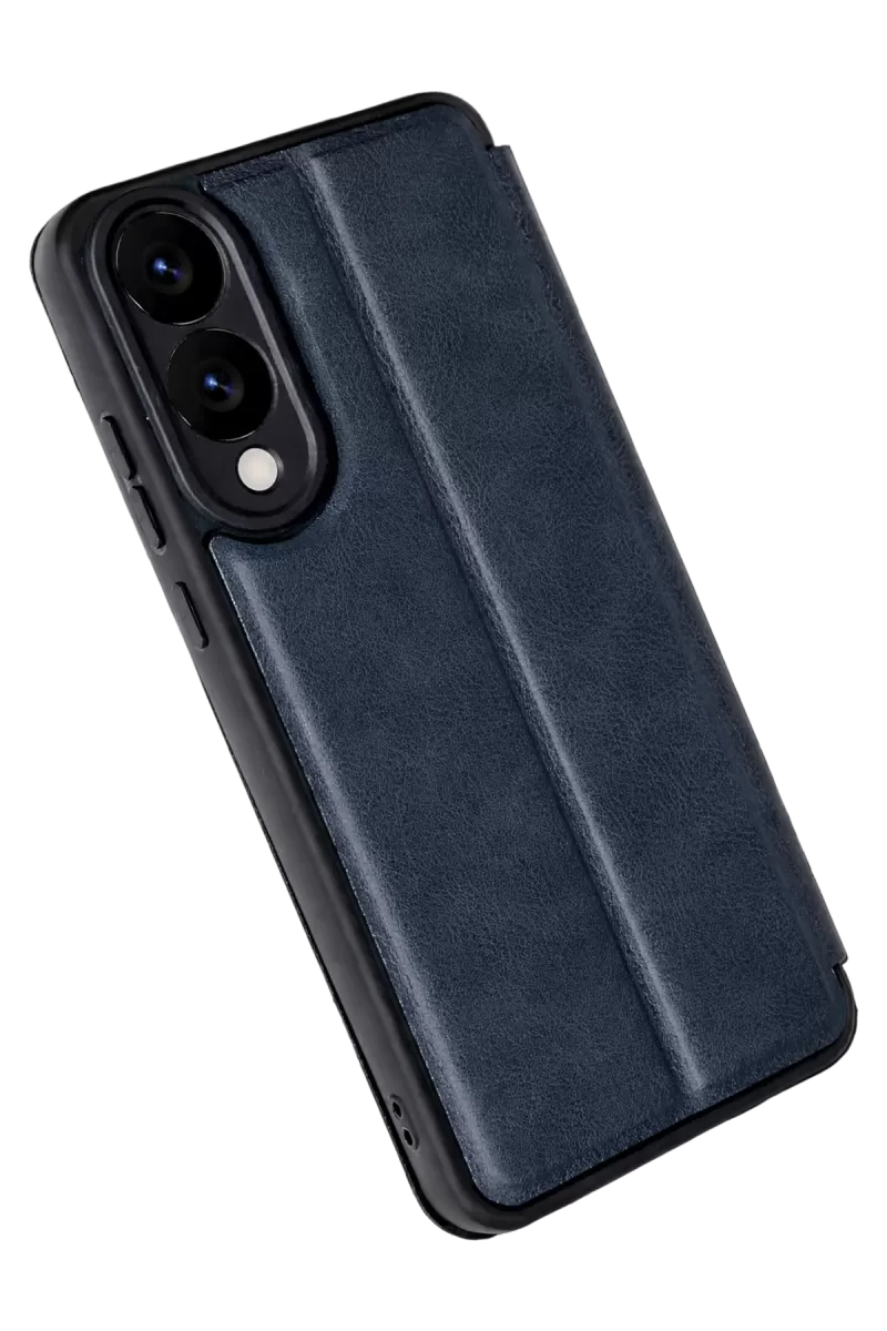 Newface Samsung Galaxy S25 Edge Flip Cover - Lacivert