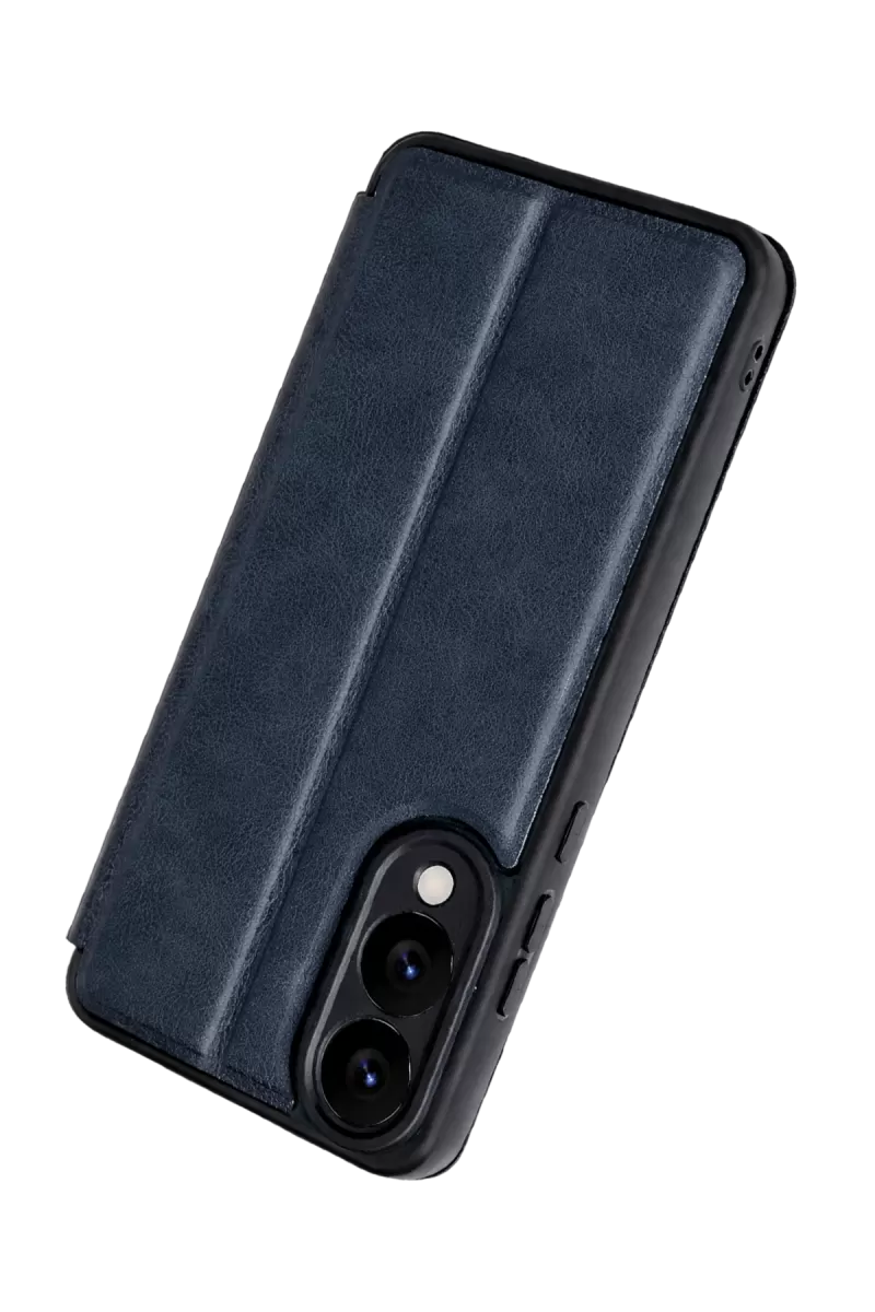 Newface Samsung Galaxy S25 Edge Flip Cover - Lacivert