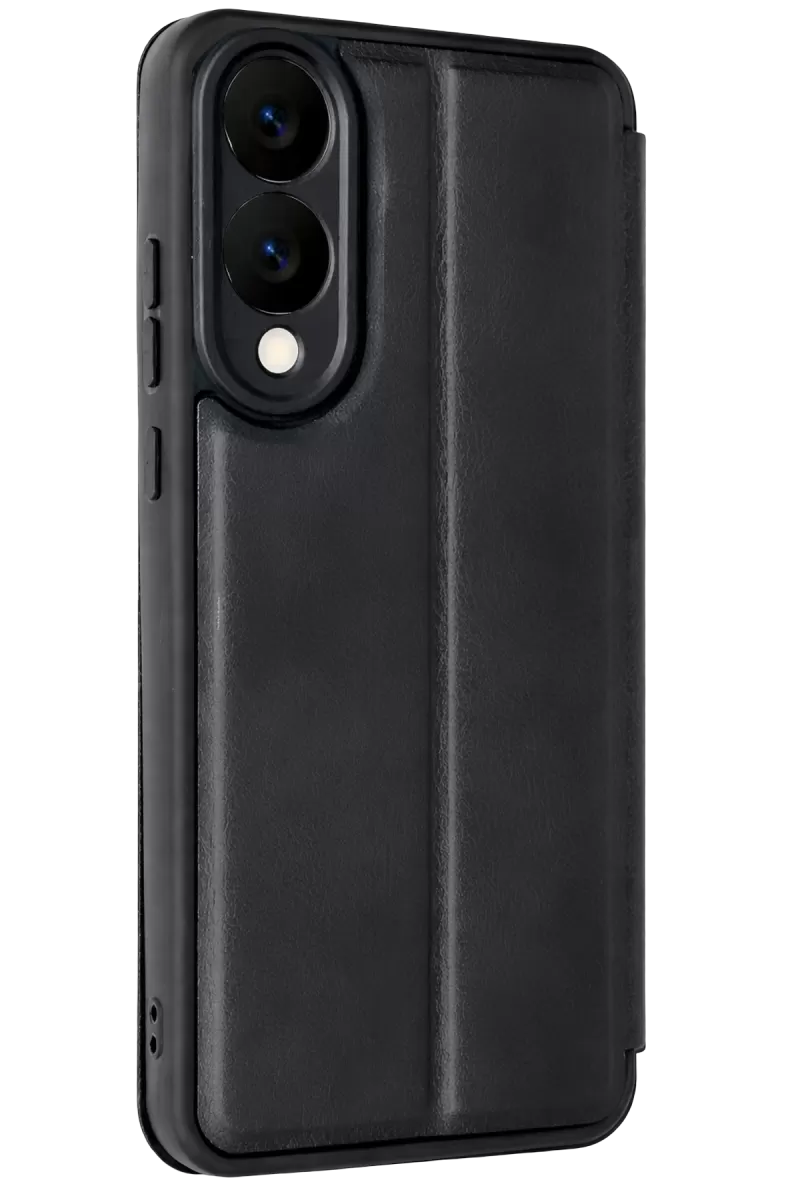 Newface Samsung Galaxy S25 Edge Flip Cover - Siyah
