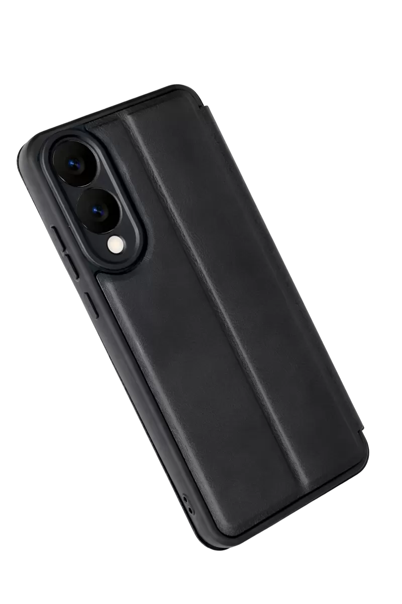 Newface Samsung Galaxy S25 Edge Flip Cover - Siyah