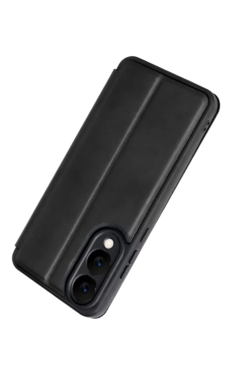 Newface Samsung Galaxy S25 Edge Flip Cover - Siyah