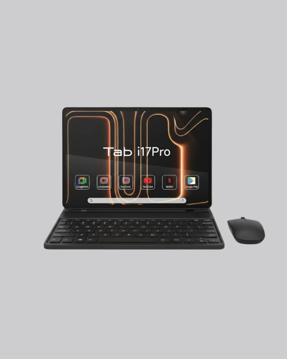 Android 15 Tablet Klavyeli Mouse’lu Profesyonel Set