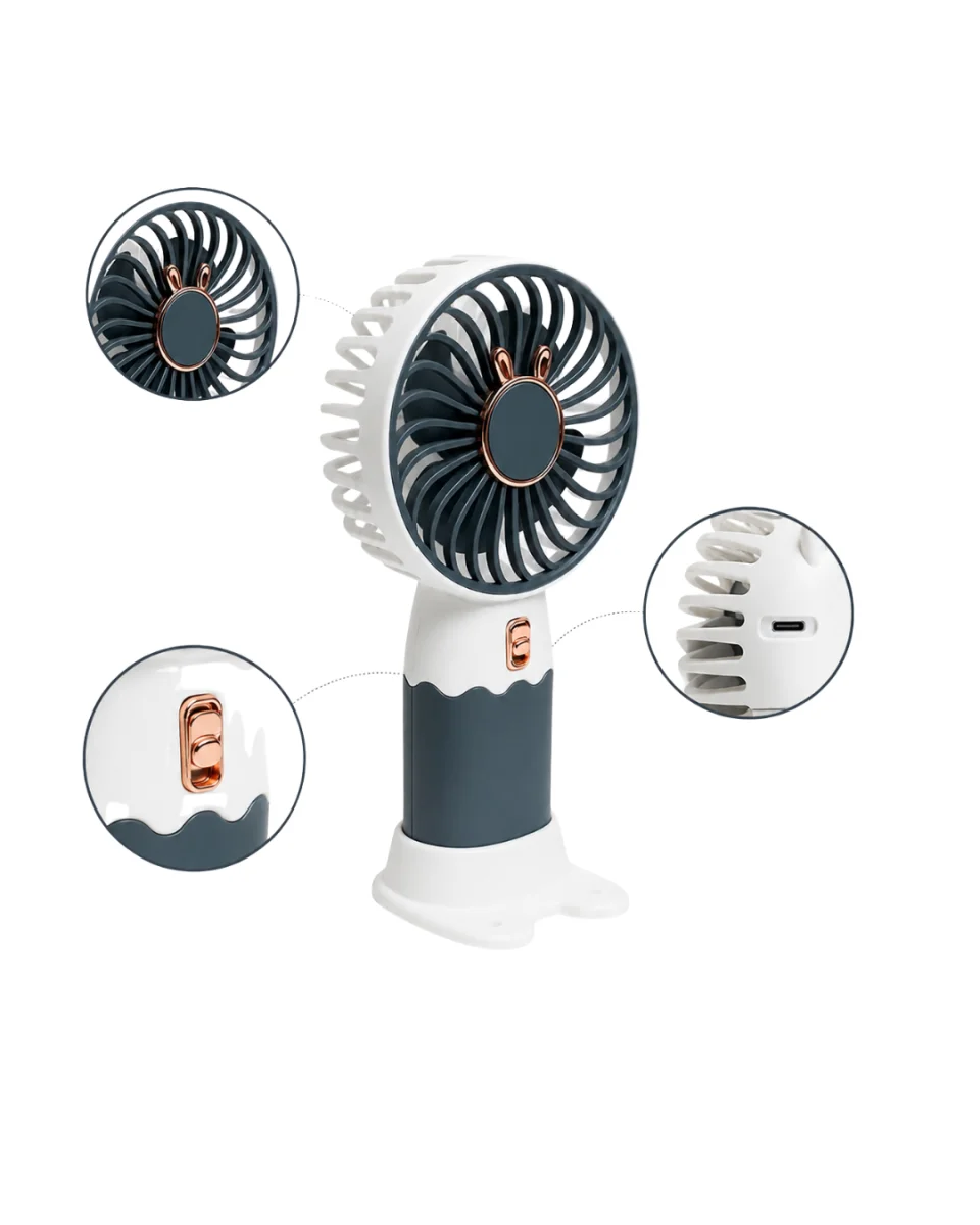 Yüksek Hava Akışlı Taşınabilir Sessiz Mini Fan