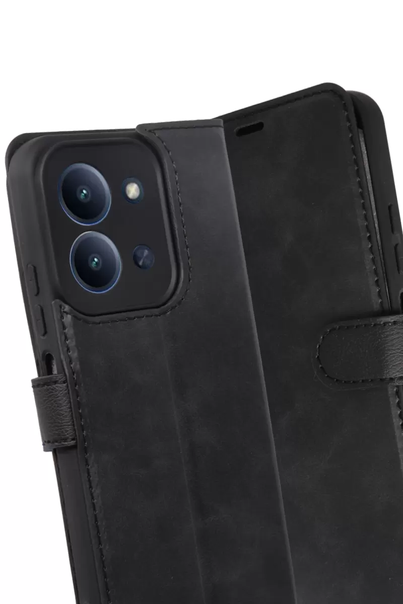 Newface Xiaomi Redmi 15C 4G Trend S Plus Kapaklı Kılıf - Siyah