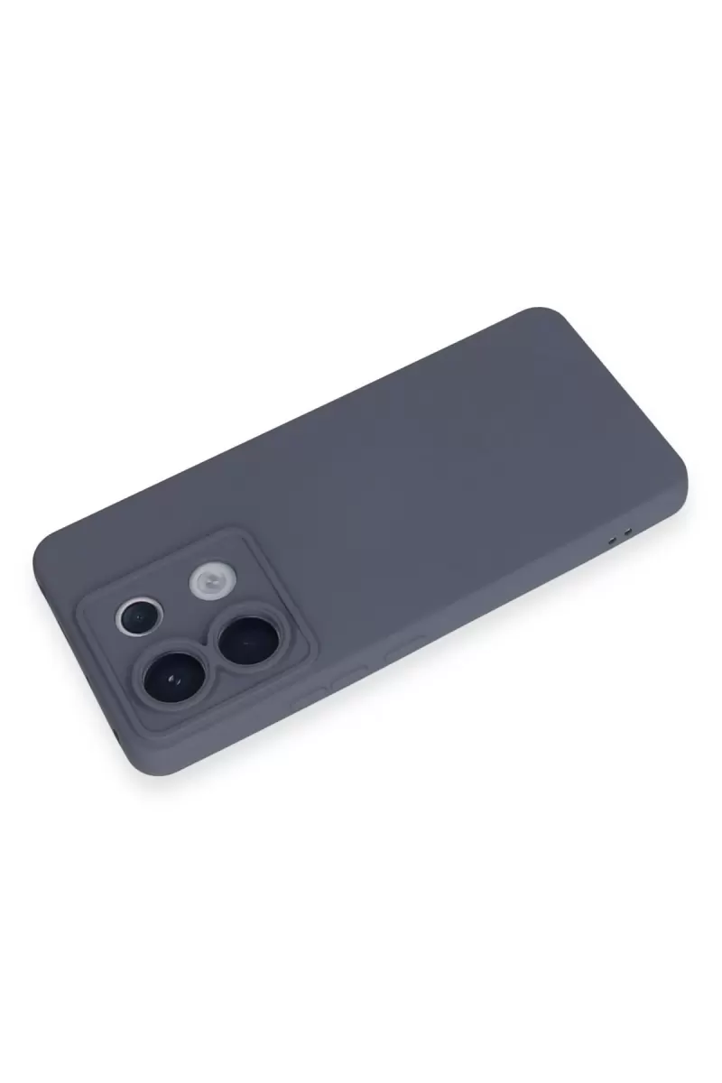 Newface Xiaomi Redmi Note 13 Pro 5G Kılıf Nano içi Kadife Silikon - Gri