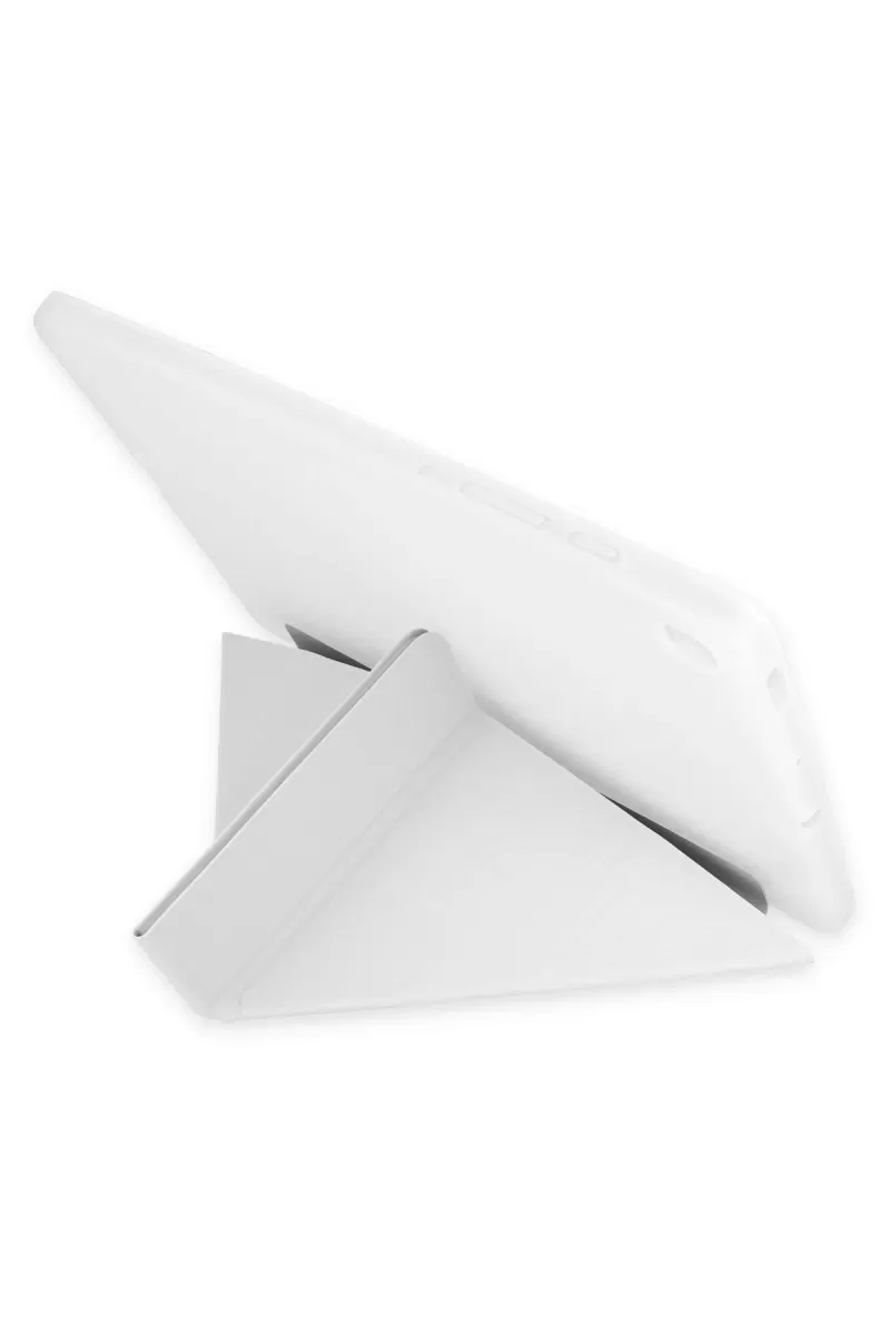 Newface Apple iPad 2022 10.9 (10.nesil) Kılıf Kalemlikli Mars Tablet Kılıfı - Gri