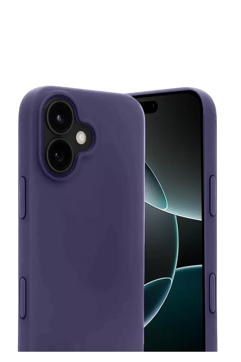 Newface Apple iPhone 17 First Silikon - Mürdüm