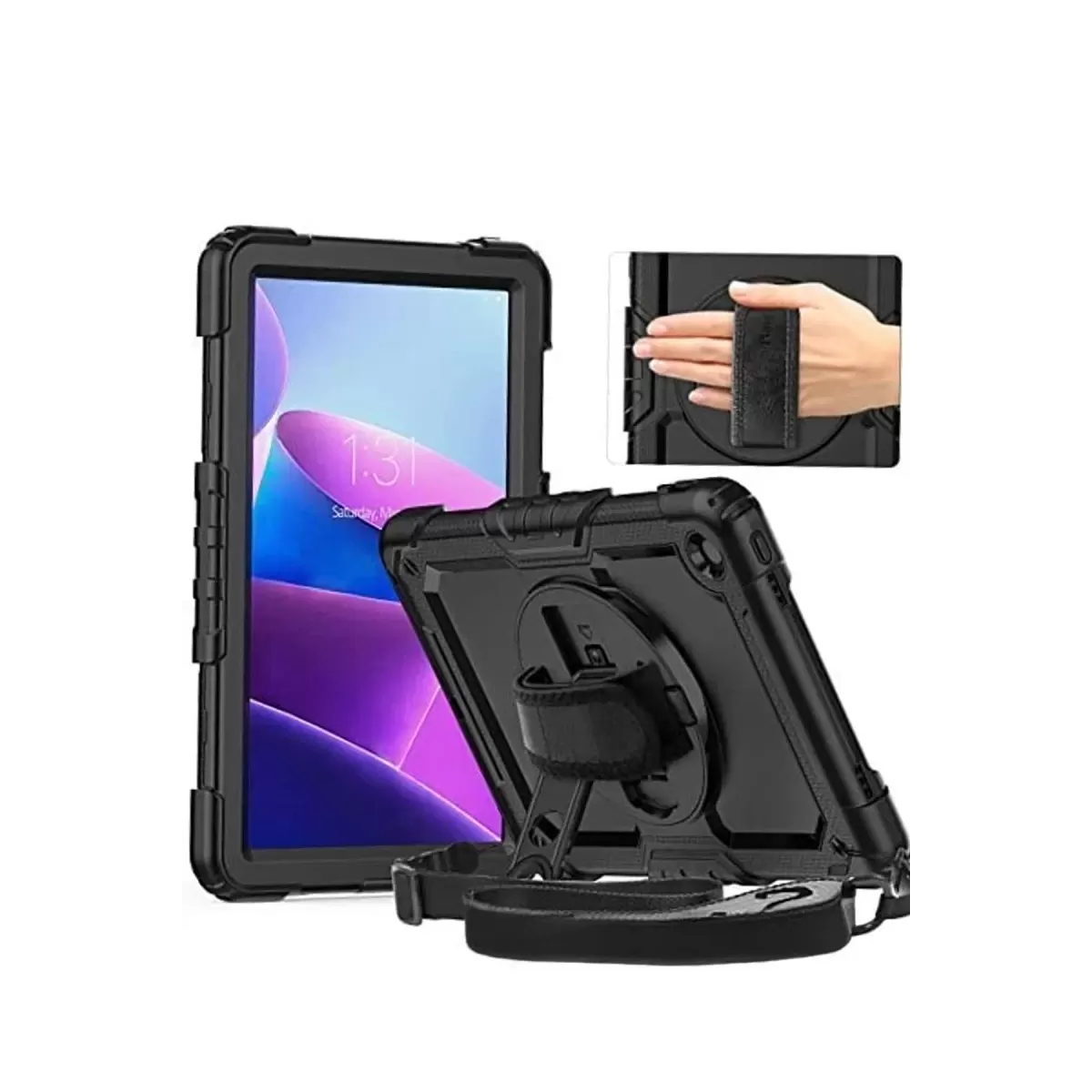 Newface Apple iPad Pro 11 (2024) Kılıf Amazing Tablet Kapak - Siyah