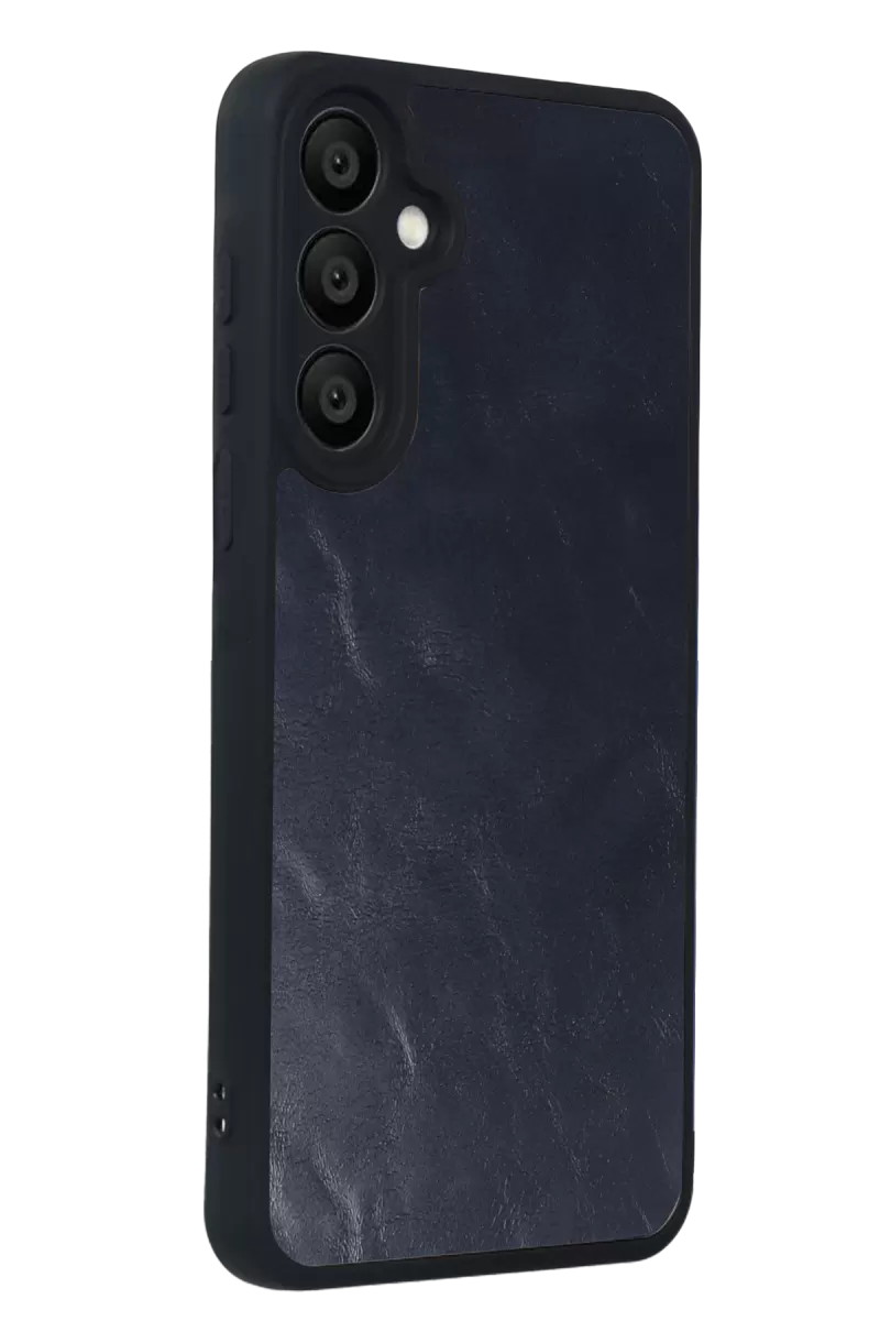 Newface Samsung Galaxy A57 5G Aras Deri Kapak - Lacivert