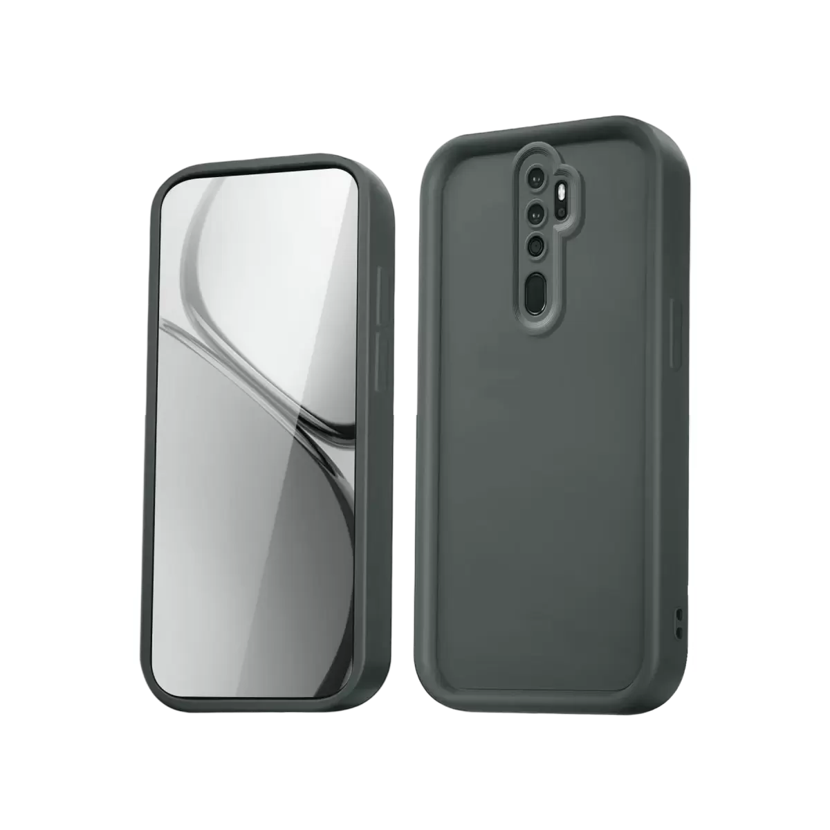 Newface Xiaomi Redmi Note 8 Pro Kılıf Viera Silikon - Gri