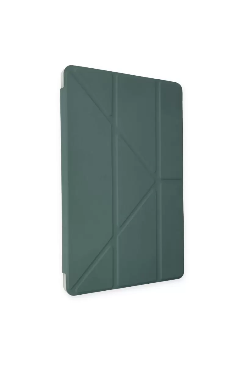 Newface Apple iPad Air 4 10.9 Kılıf Kalemlikli Mars Tablet Kılıfı - Koyu Yeşil