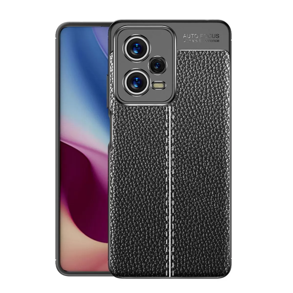 Newface Xiaomi Redmi Note 12 Pro 5G Kılıf Auto Focus Kapak - Siyah