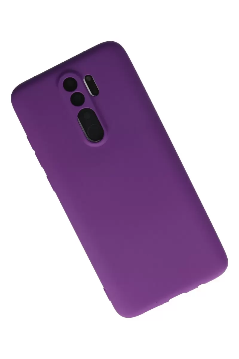 Newface Xiaomi Redmi Note 8 Pro Kılıf First Silikon - Mor