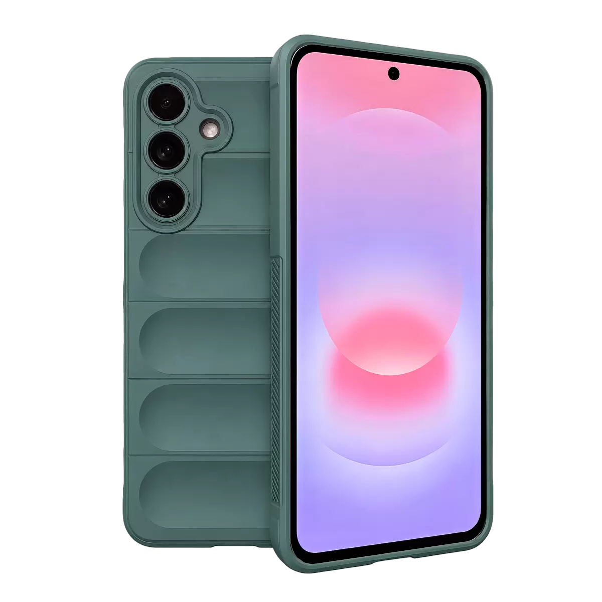 Newface Samsung Galaxy A37 5G Optimum Silikon - Koyu Yeşil