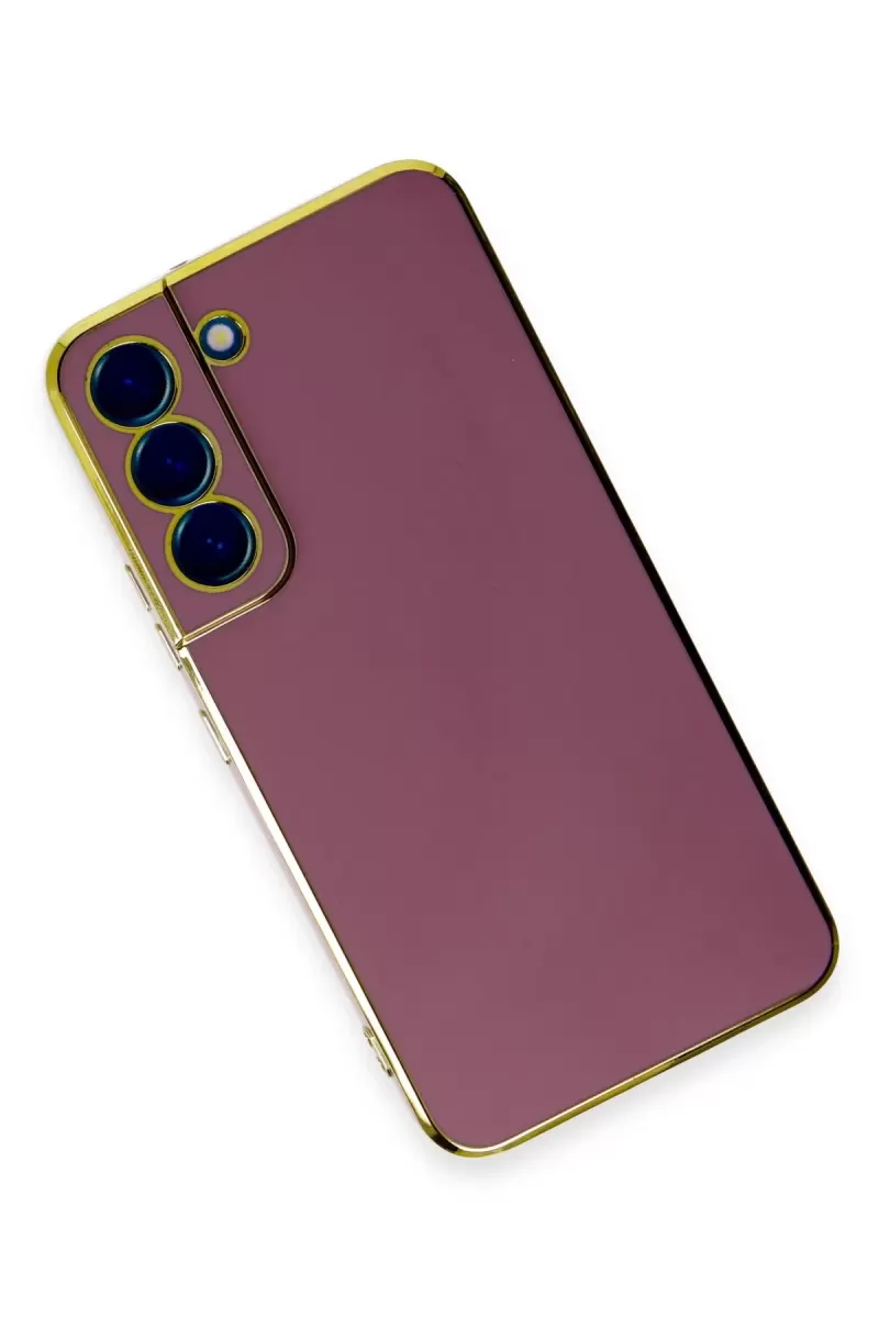 Newface Samsung Galaxy S21 FE Kılıf Volet Silikon - Kırmızı
