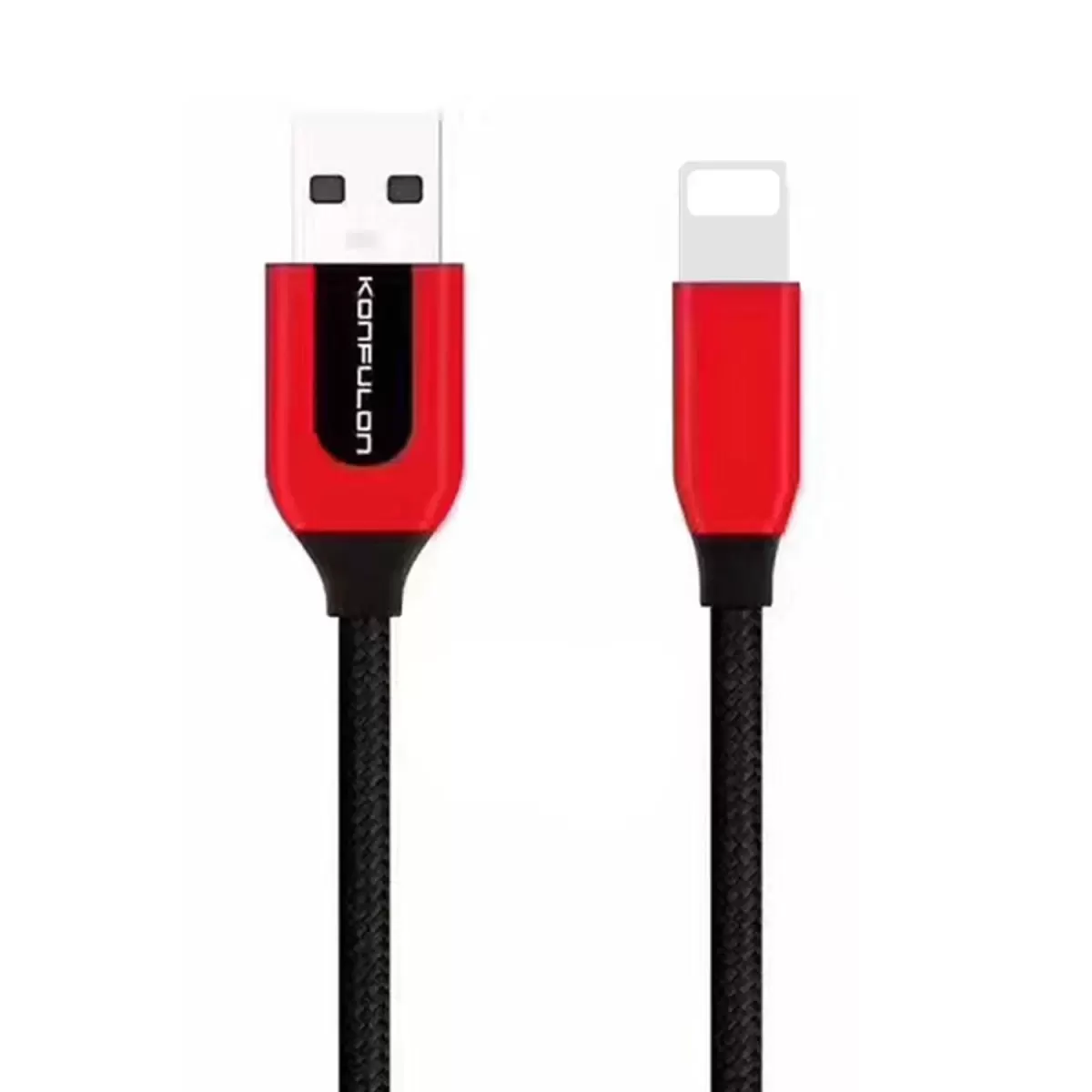 Konfulon S51 Lightning Kablo iphone Uyumlu 1M 3A - Siyah