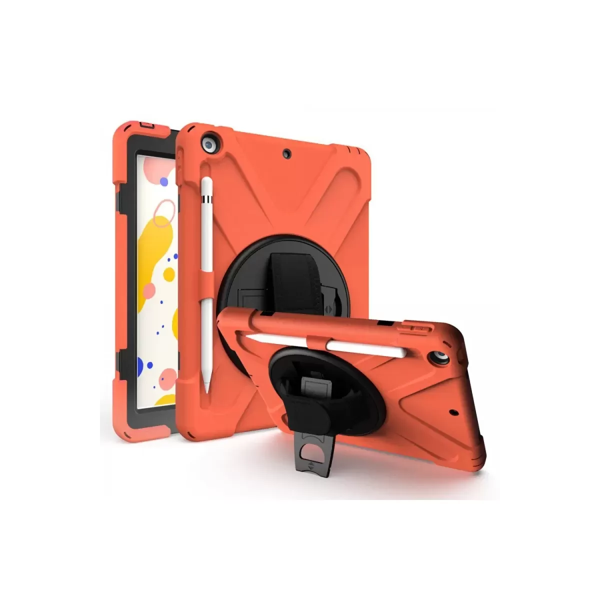 Newface Apple iPad 5 Air 9.7 Kılıf Amazing Tablet Kapak - Turuncu