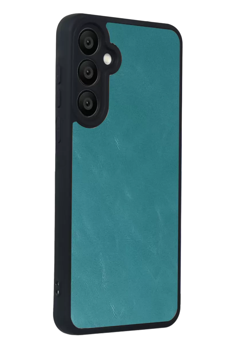 Newface Samsung Galaxy A37 5G Aras Deri Kapak - Açık Yeşil