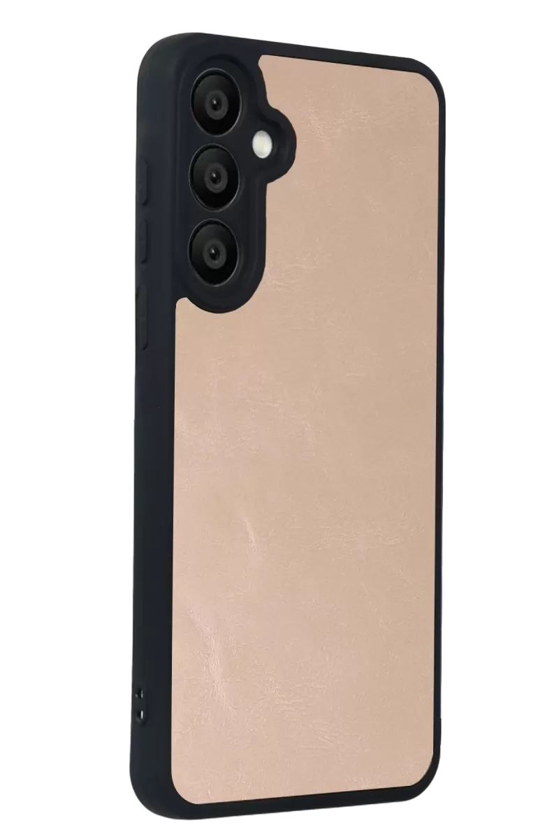 Newface Samsung Galaxy A37 5G Aras Deri Kapak - Pudra