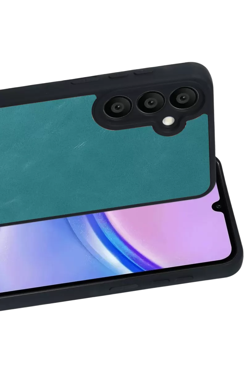 Newface Samsung Galaxy A57 5G Aras Deri Kapak - Açık Yeşil