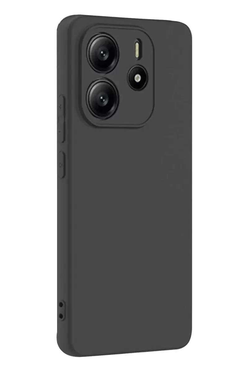 Newface Xiaomi Redmi Note 14 4G Kılıf First Silikon - Siyah