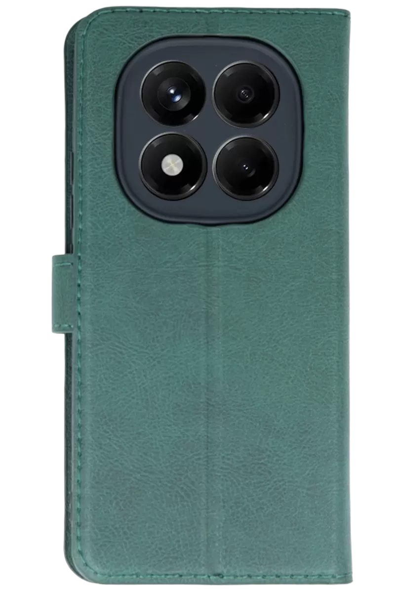 Newface Xiaomi Redmi Note 15 Pro 5G Trend S Plus Kapaklı Kılıf - Yeşil