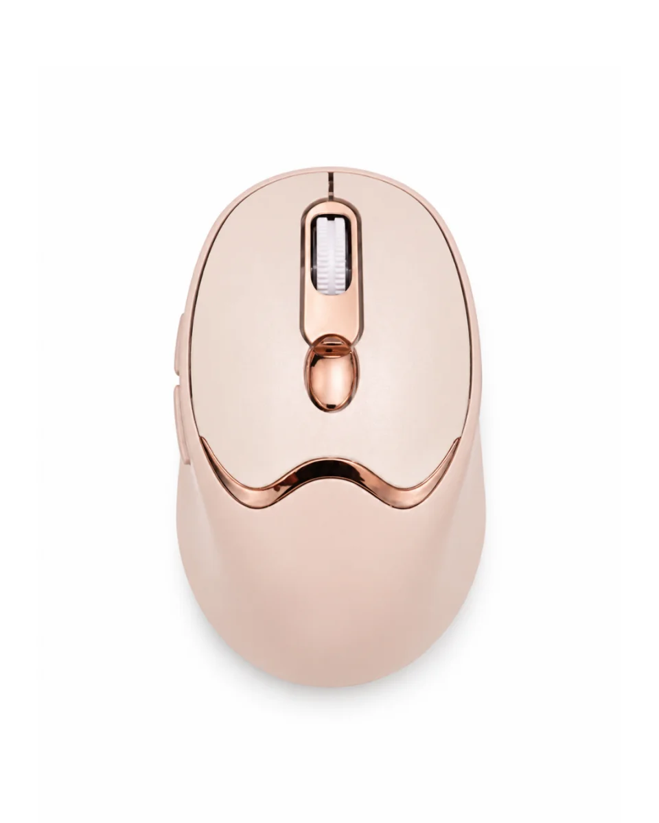 Bluetooth ve 2.4G Destekli Sessiz Kablosuz Mouse Şarjlı Tasarım