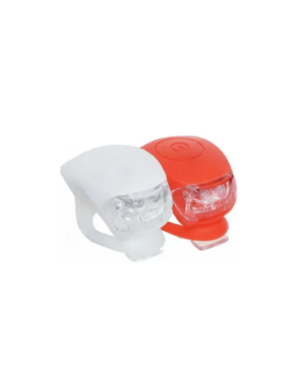 Bisiklet Emniyet Lambası 2li Set Güçlü LED Çakar Işık