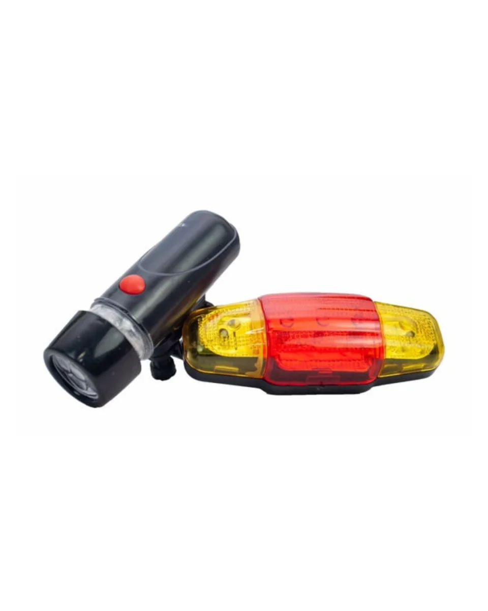 Bisiklet Far ve Stop Lambası Seti LED Ön Arka Emniyet Işığı
