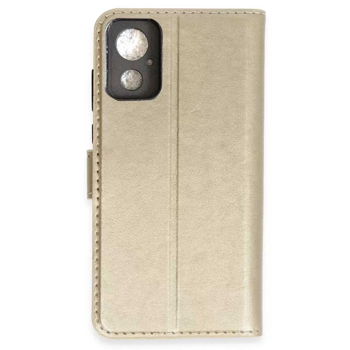 Newface General Mobile GM 23 SE Trend S Plus Kapaklı Kılıf - Gold