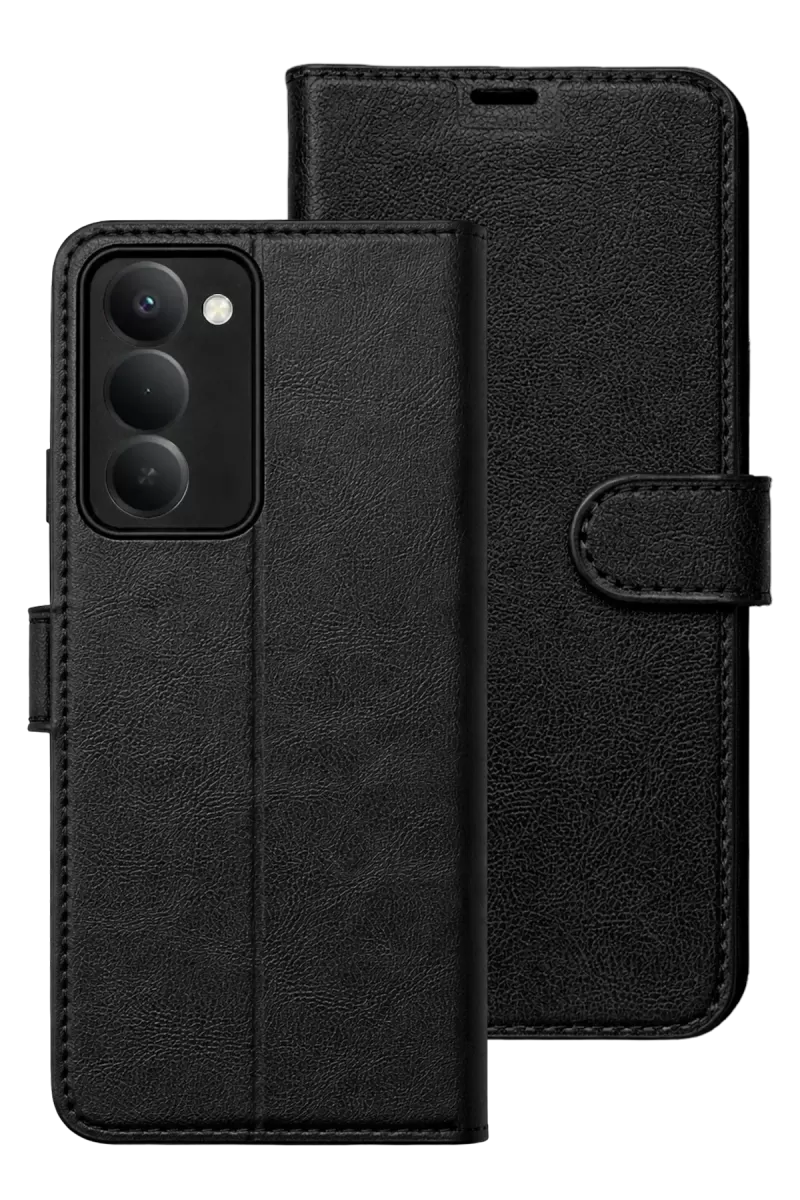 Newface Xiaomi Redmi 15 5G Trend S Plus Kapaklı Kılıf - Siyah