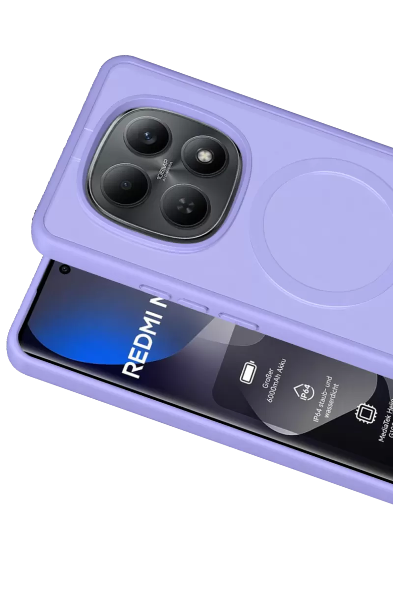 Joko Xiaomi Redmi Note 15 Pro 4G Jota Magsafe Kapak - Lila