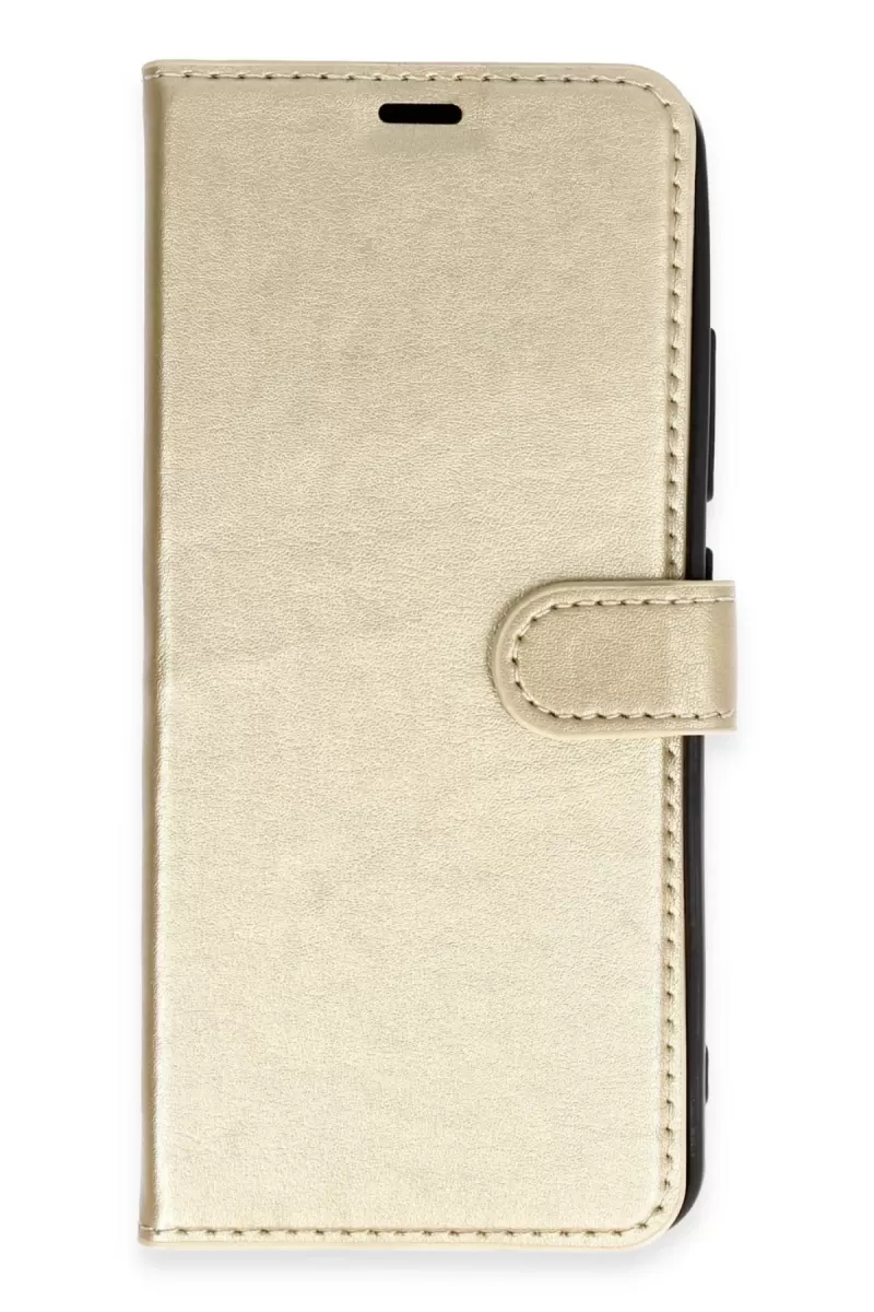 Newface Tecno Camon 20 Prime Trend S Plus Kapaklı Kılıf - Gold