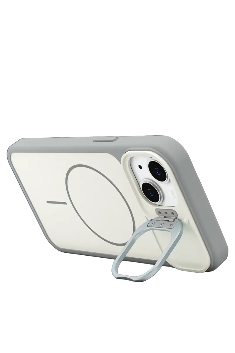 Joko Apple iPhone 14 Pale Magsafe Standlı Kapak - Beyaz