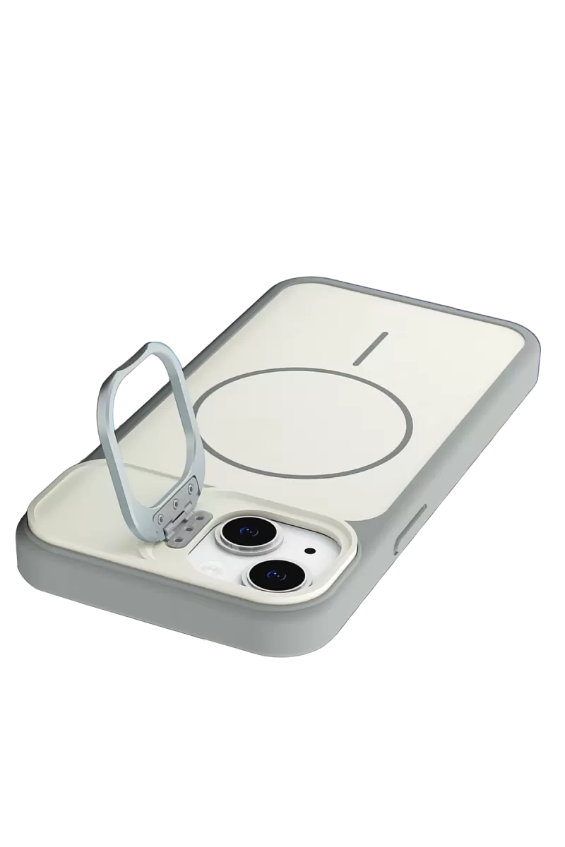 Joko Apple iPhone 14 Pale Magsafe Standlı Kapak - Beyaz