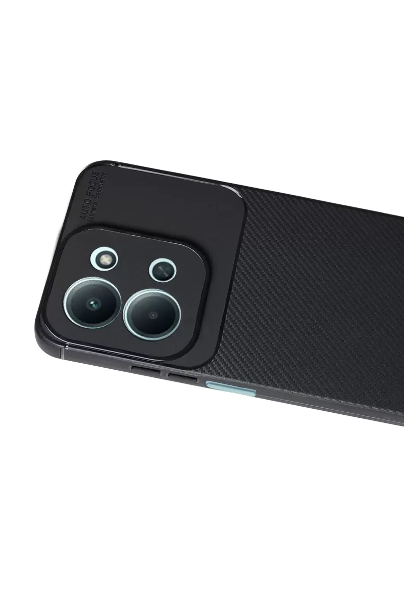 Newface Xiaomi Redmi 15C 5G Auto Focus Karbon Kapak - Siyah
