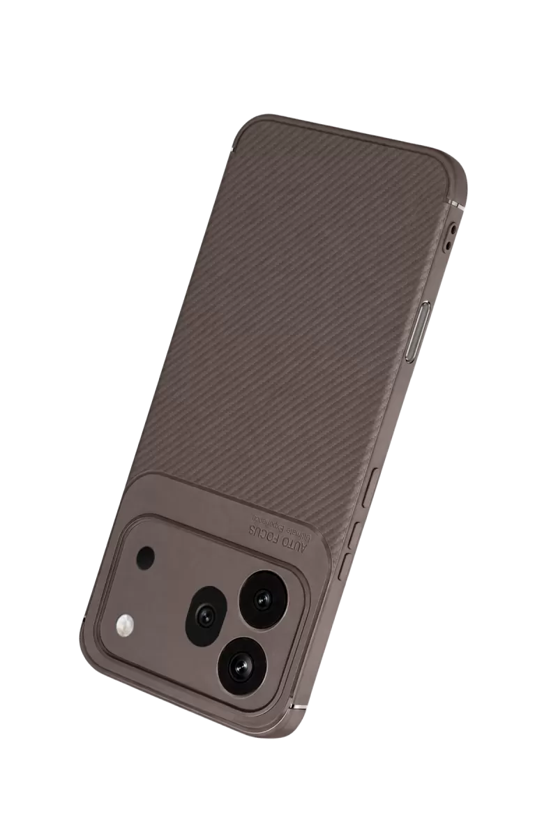 Newface Huawei Honor 600 Pro Auto Focus Karbon Kapak - Gri