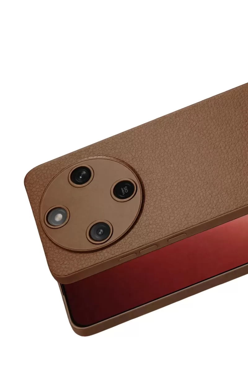 Newface Huawei Honor Magic 8 Lite Thermax Silikon Kılıf - Kahverengi
