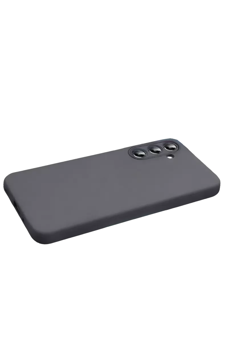 Newface Samsung Galaxy S26 Nano içi Kadife Silikon - Gri