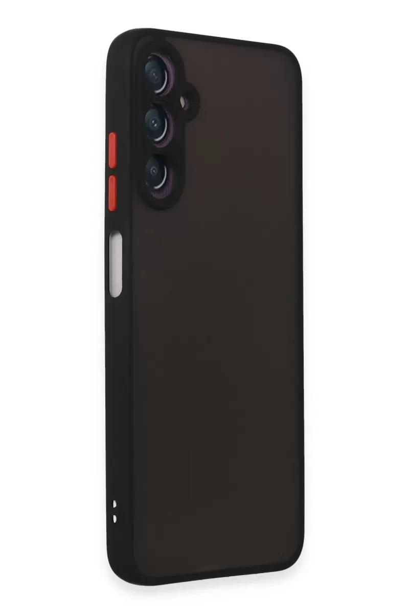 Newface Samsung Galaxy A05S Kılıf Montreal Silikon Kapak - Siyah