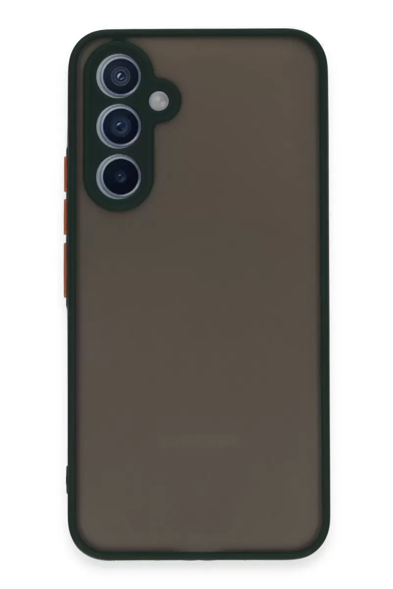 Newface Samsung Galaxy A54 5G Kılıf Montreal Silikon Kapak - Yeşil