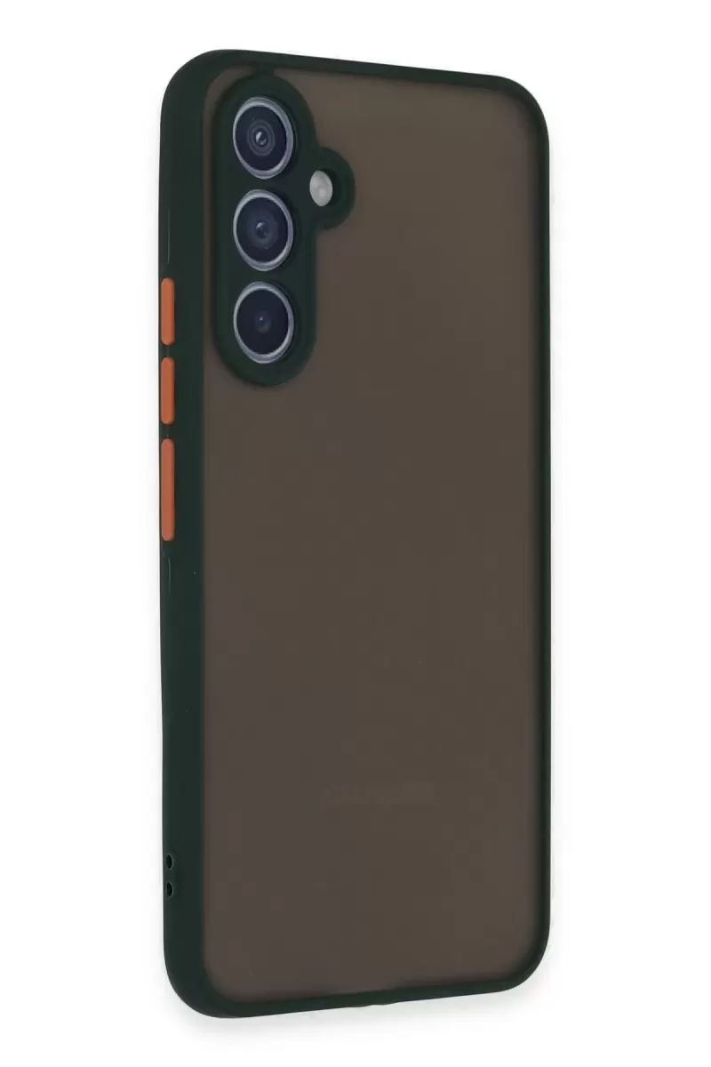 Newface Samsung Galaxy A54 5G Kılıf Montreal Silikon Kapak - Yeşil