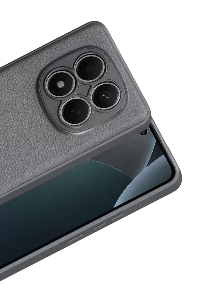 Newface Xiaomi Redmi Note 15 4G Thermax Silikon Kılıf - Gri