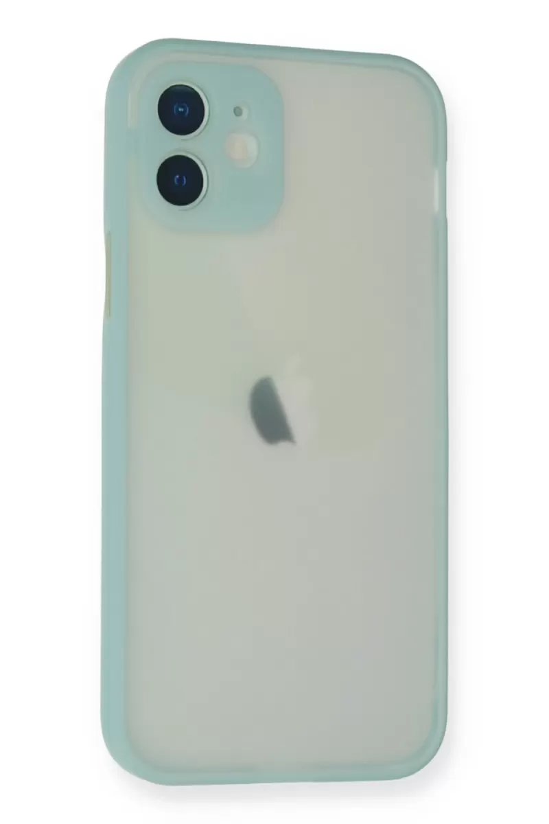 Newface Apple iPhone 11 Pro Max Kılıf Montreal Silikon Kapak - Turkuaz