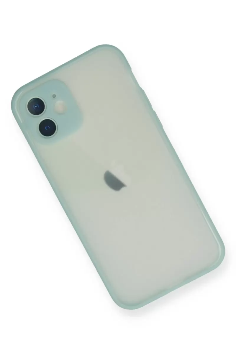 Newface Apple iPhone 11 Pro Max Kılıf Montreal Silikon Kapak - Turkuaz