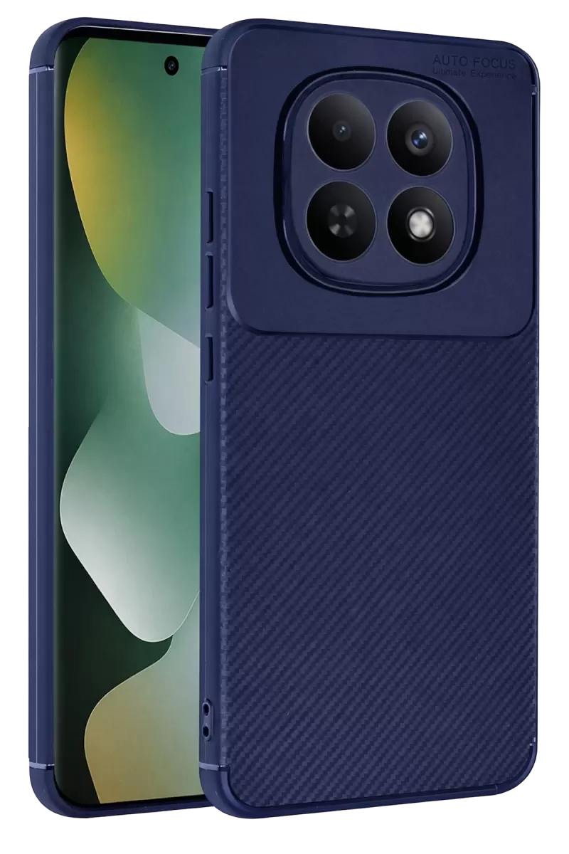 Newface Xiaomi Redmi Note 15 Pro Plus 5G Auto Focus Karbon Kapak - Lacivert