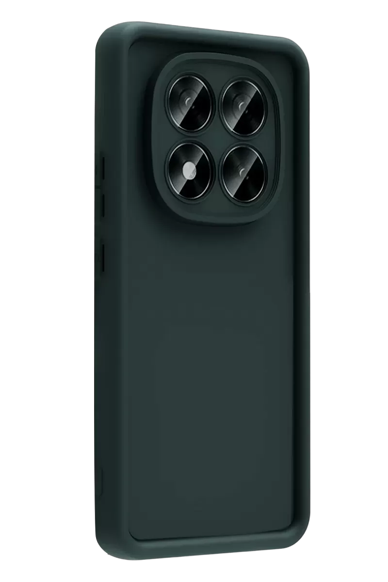 Newface Xiaomi Redmi Note 15 Pro 5G Viera Silikon - Koyu Yeşil