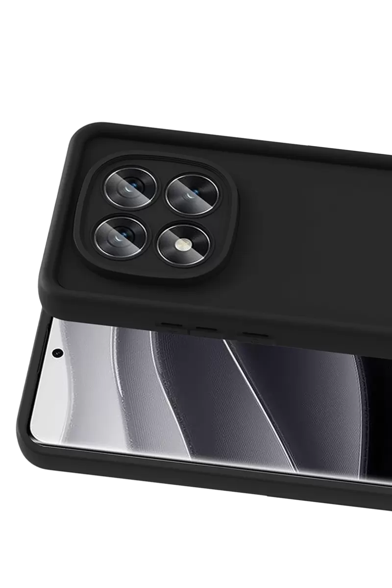 Newface Xiaomi Redmi Note 15 Pro 5G Viera Silikon - Siyah